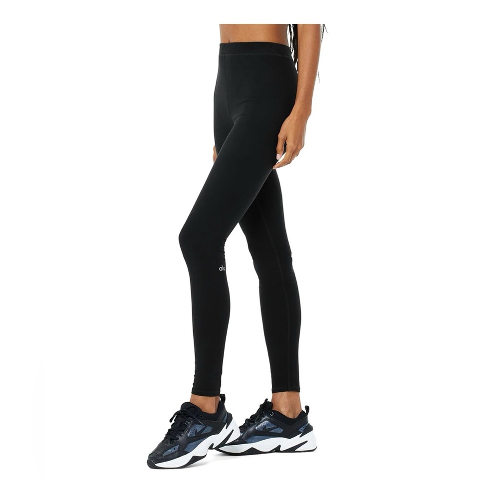 Alo Alosoft Flow Legging in Black Sz Medium